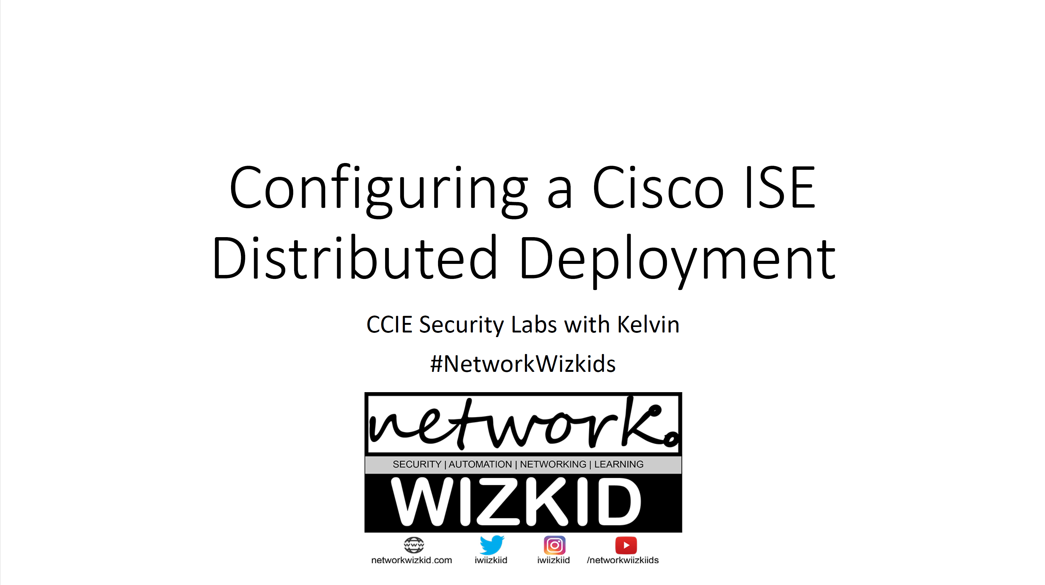Video: Configuring a Cisco ISE Distributed Deployment